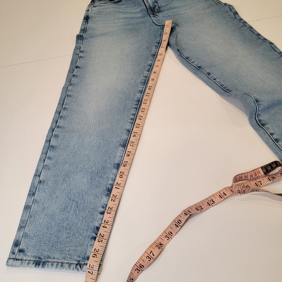 Good American High-Rise Mom Jean Size 0/25 NWT! Style GM235T Indigo - Picture 12 of 15